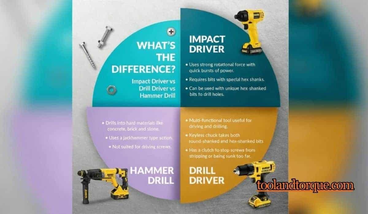 When to Use Impact Driver Vs Drill