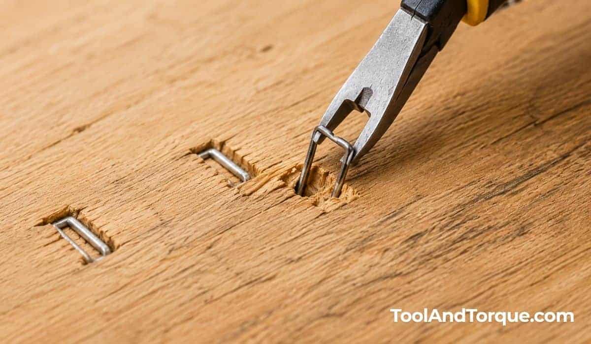 How to Remove Staples from Wood Easily Without Damage