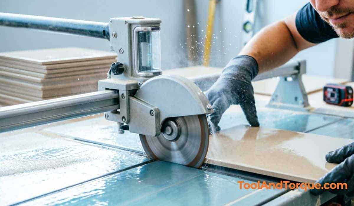 How to Use a Tile Saw